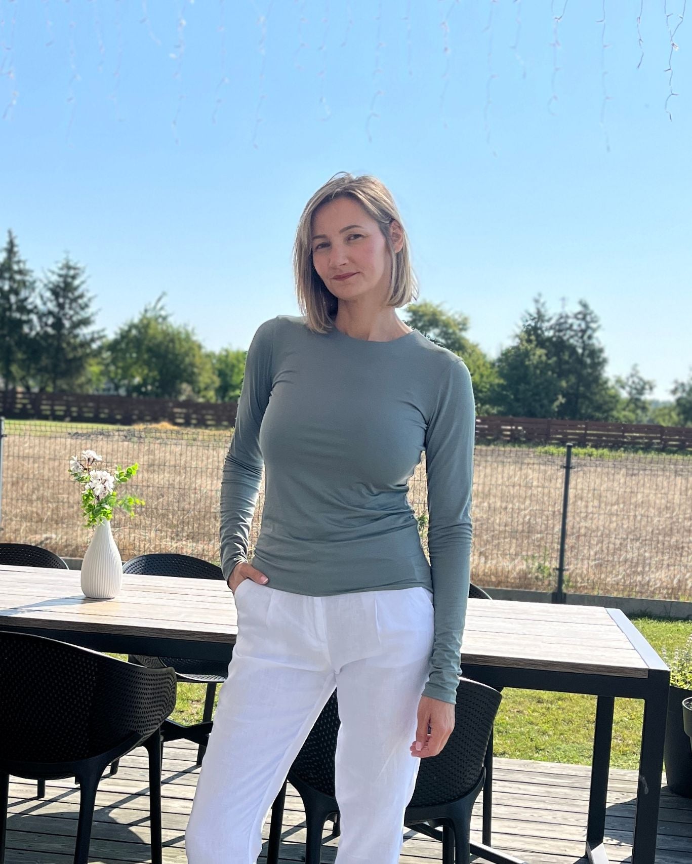 Bluzka Poli Szałwia