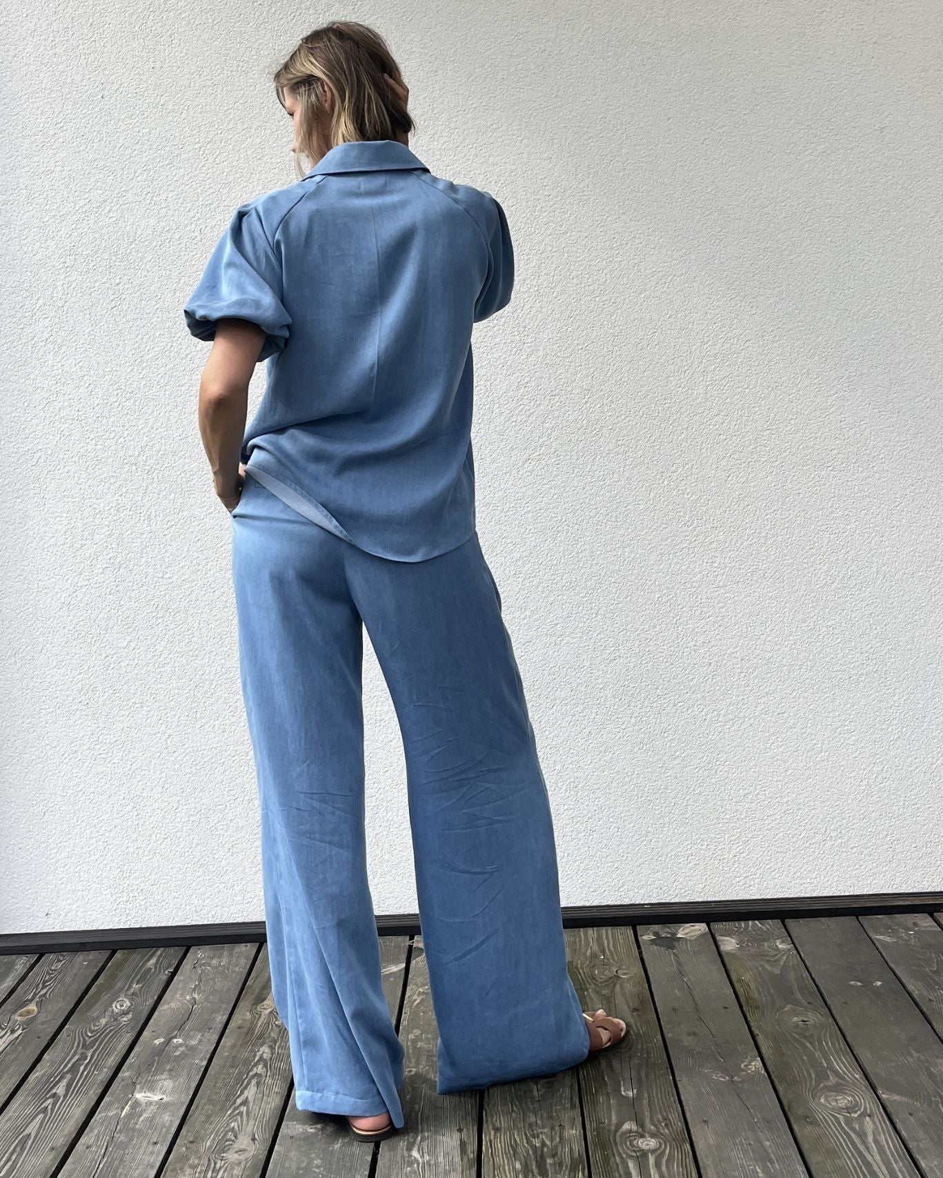 Spodnie Nila Błękit