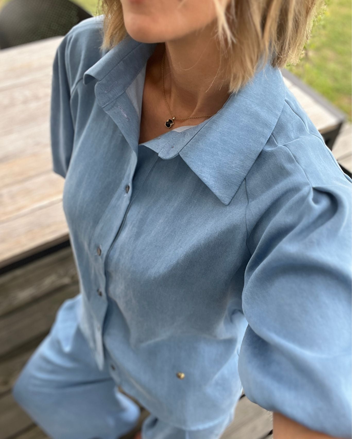 Bluzka Nila Błękit