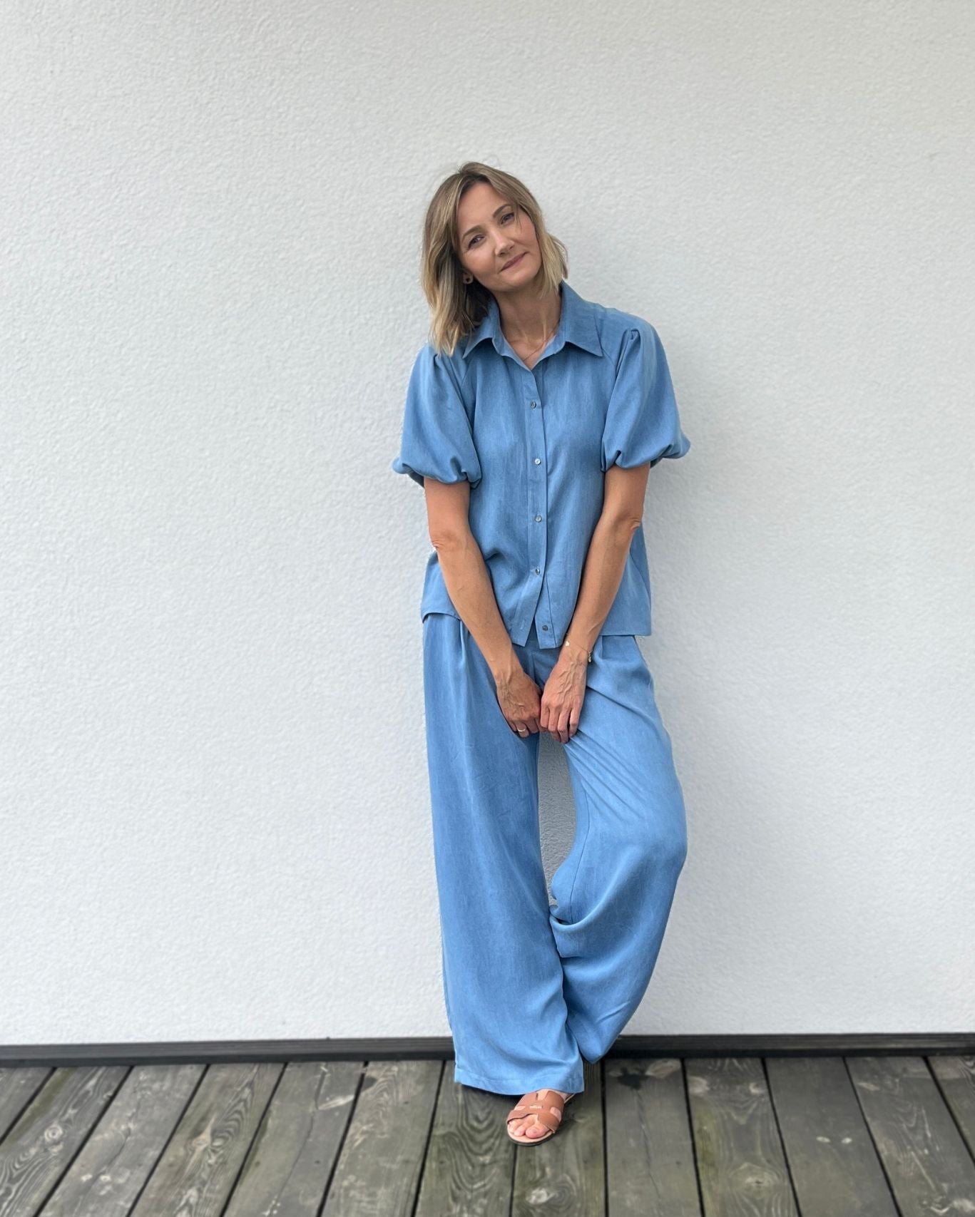 Komplet Nila Błękit