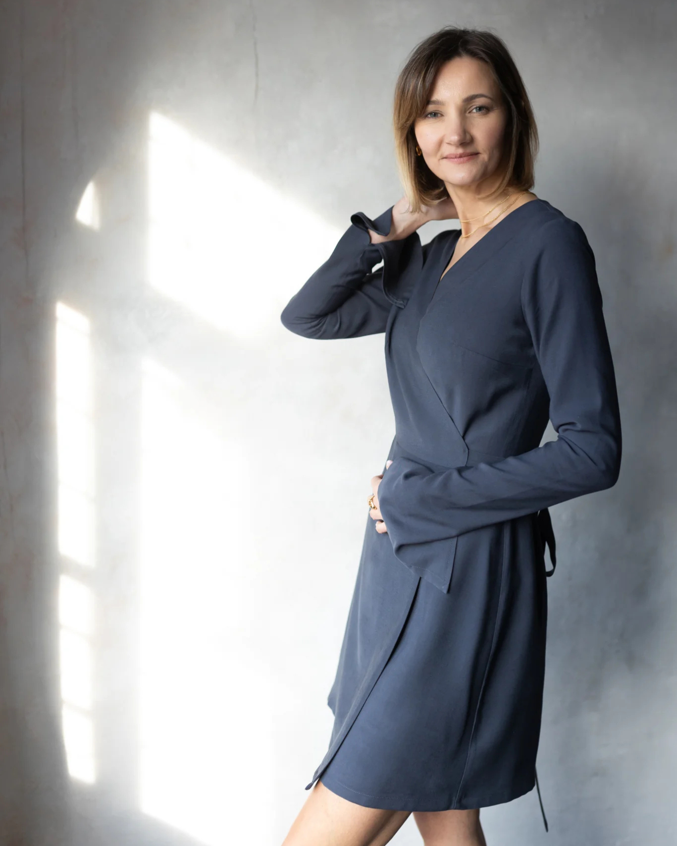 Sukienka Vici Grafitowa