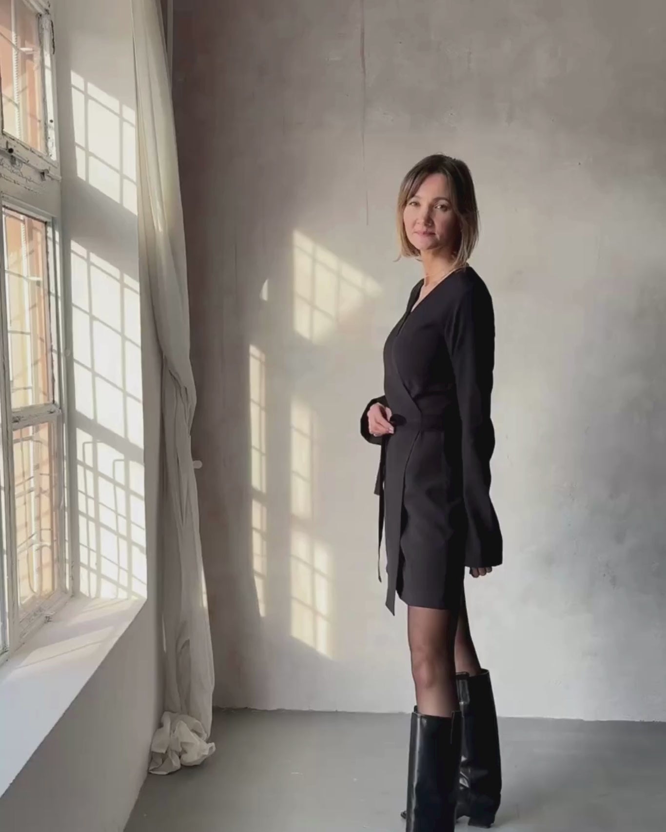 Sukienka Vici Grafitowa