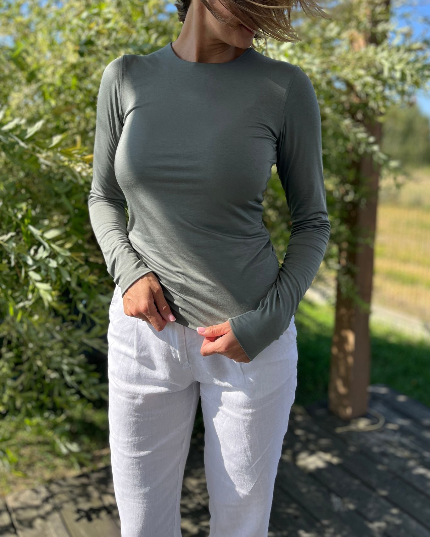 Bluzka Poli Szałwia