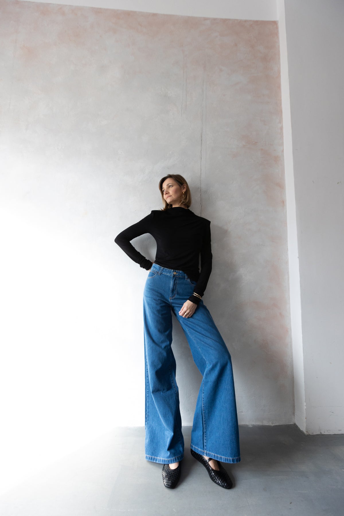 Jeansy Blanco Blue