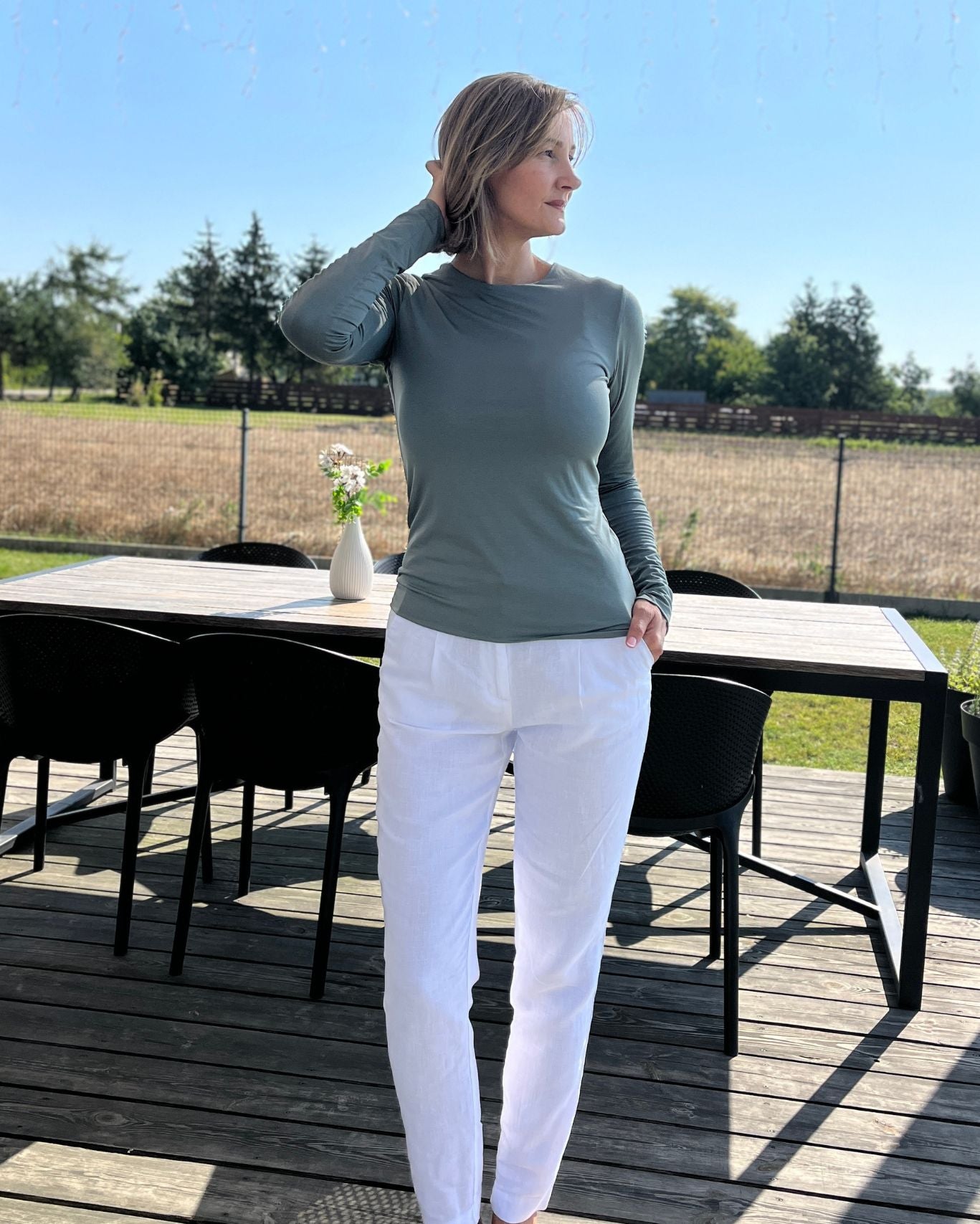 Bluzka Poli Szałwia