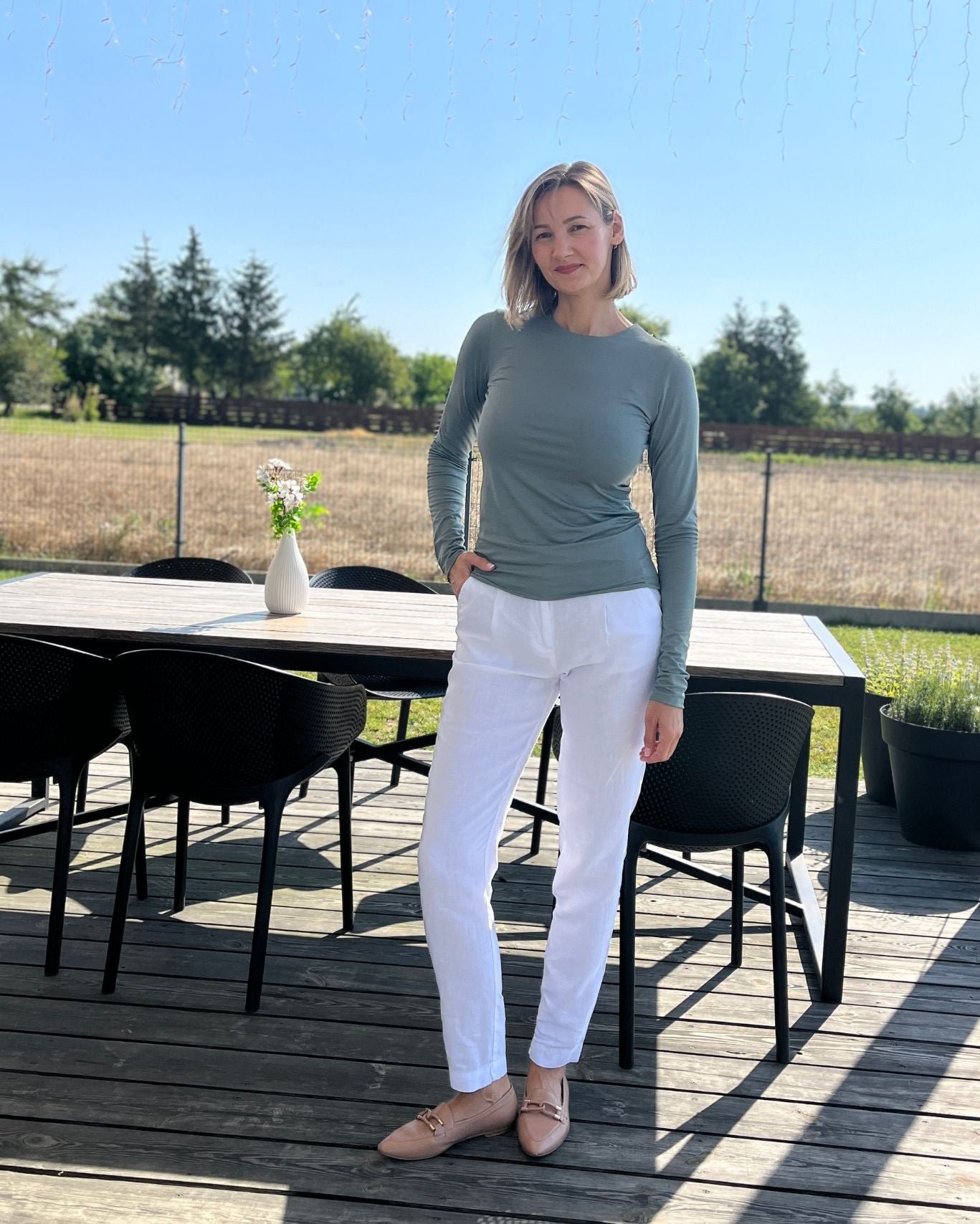 Bluzka Poli Szałwia