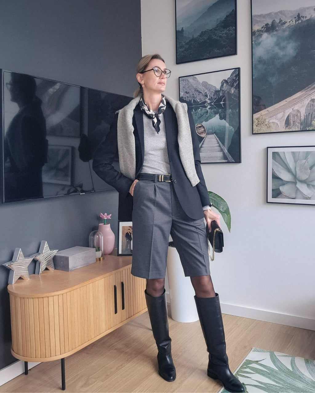 Bermudy wełniane  Taco