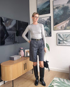 Taco Wool Bermuda Shorts