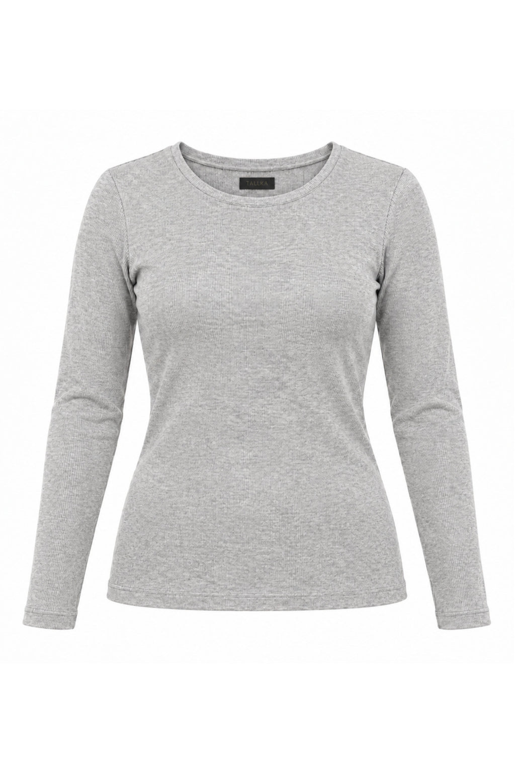 Longsleeve Ness szary melanż