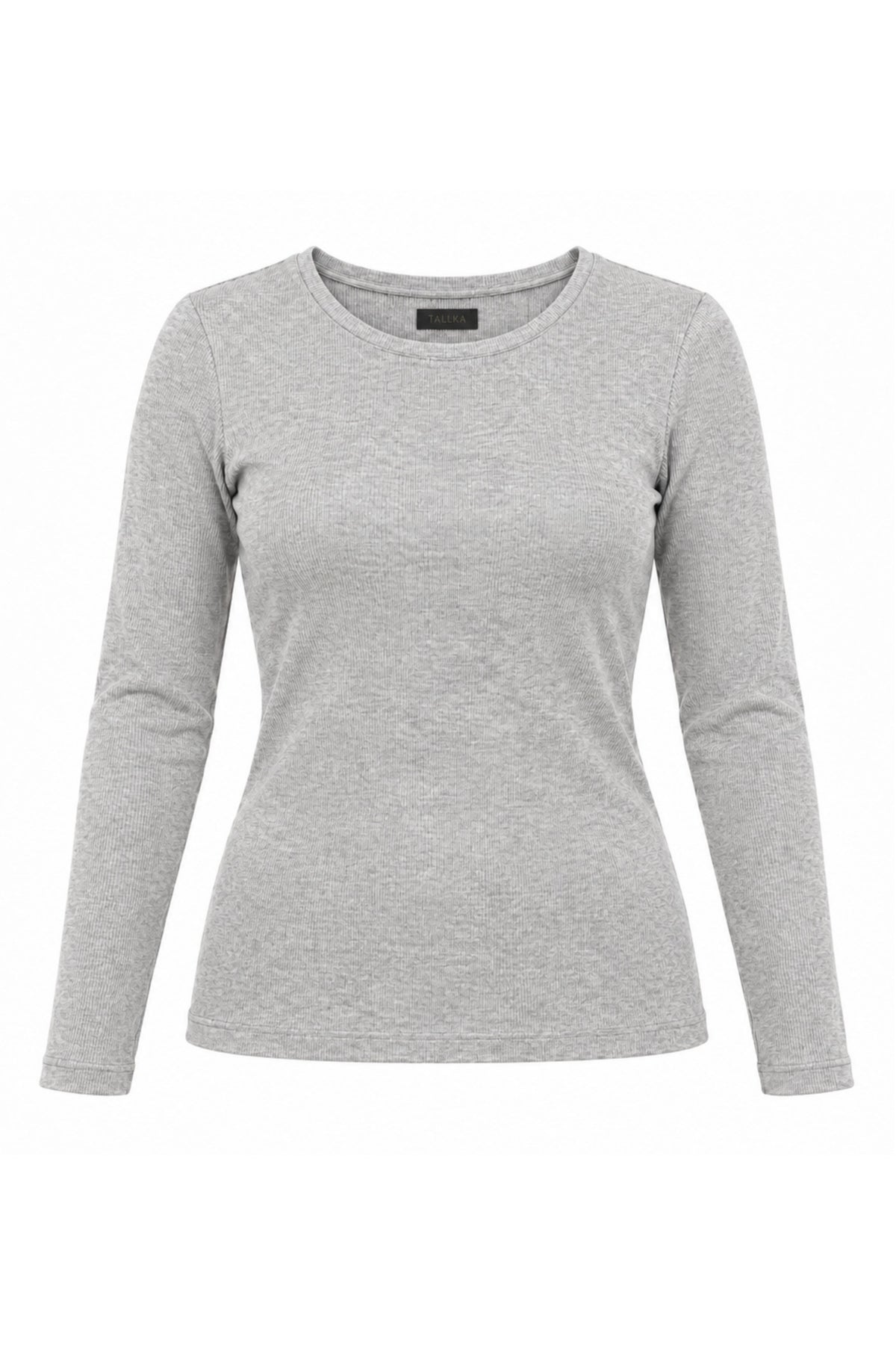 Longsleeve Ness szary melanż