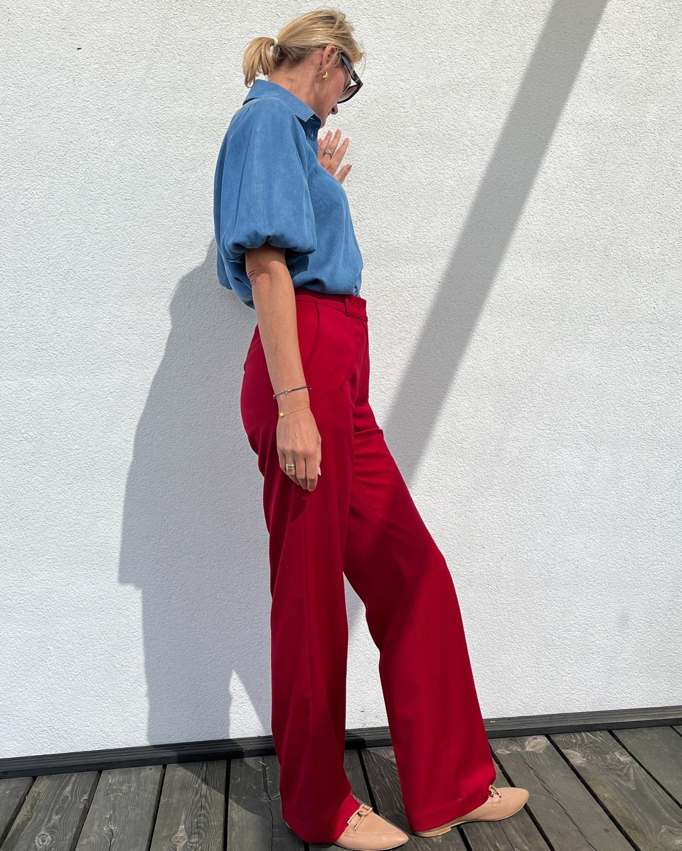 Bluzka Nila Niebieski