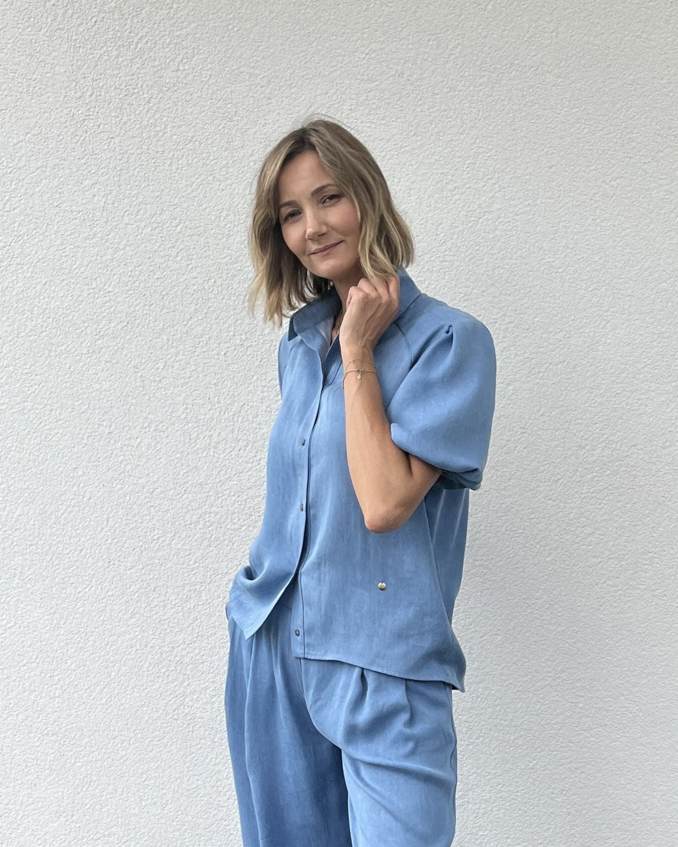 Bluzka Nila Błękit