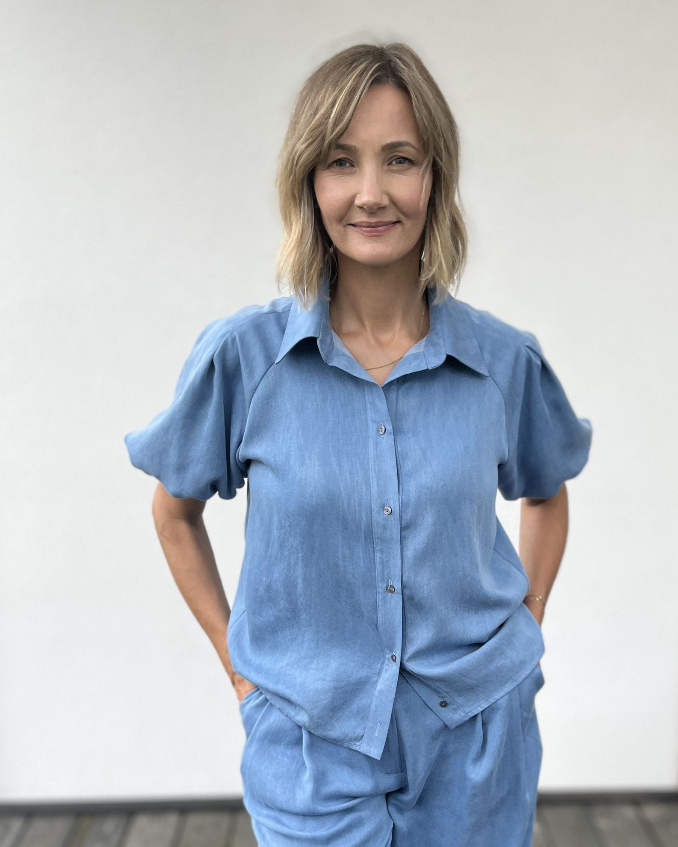 Bluzka Nila Błękit