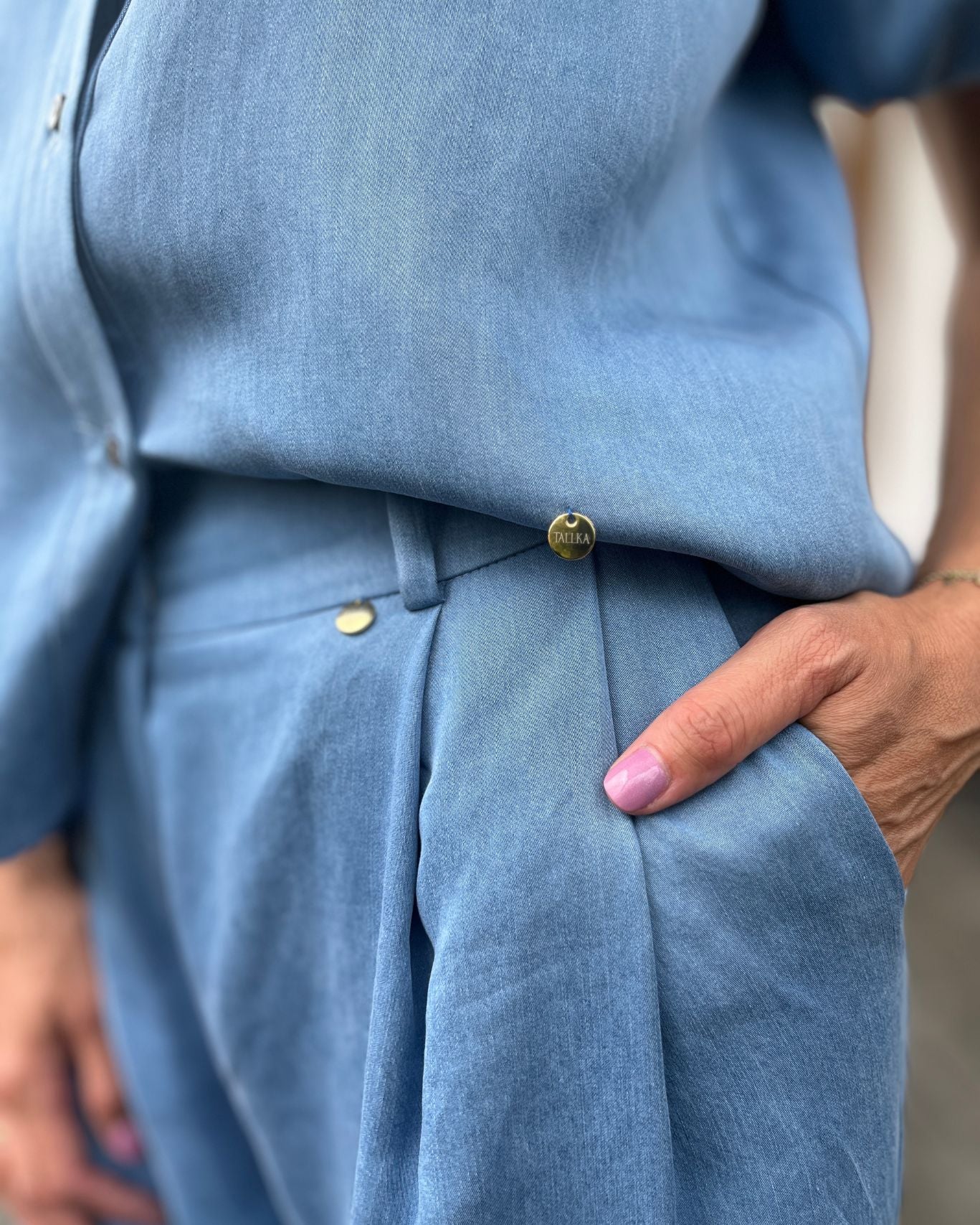 Komplet Nila Błękit