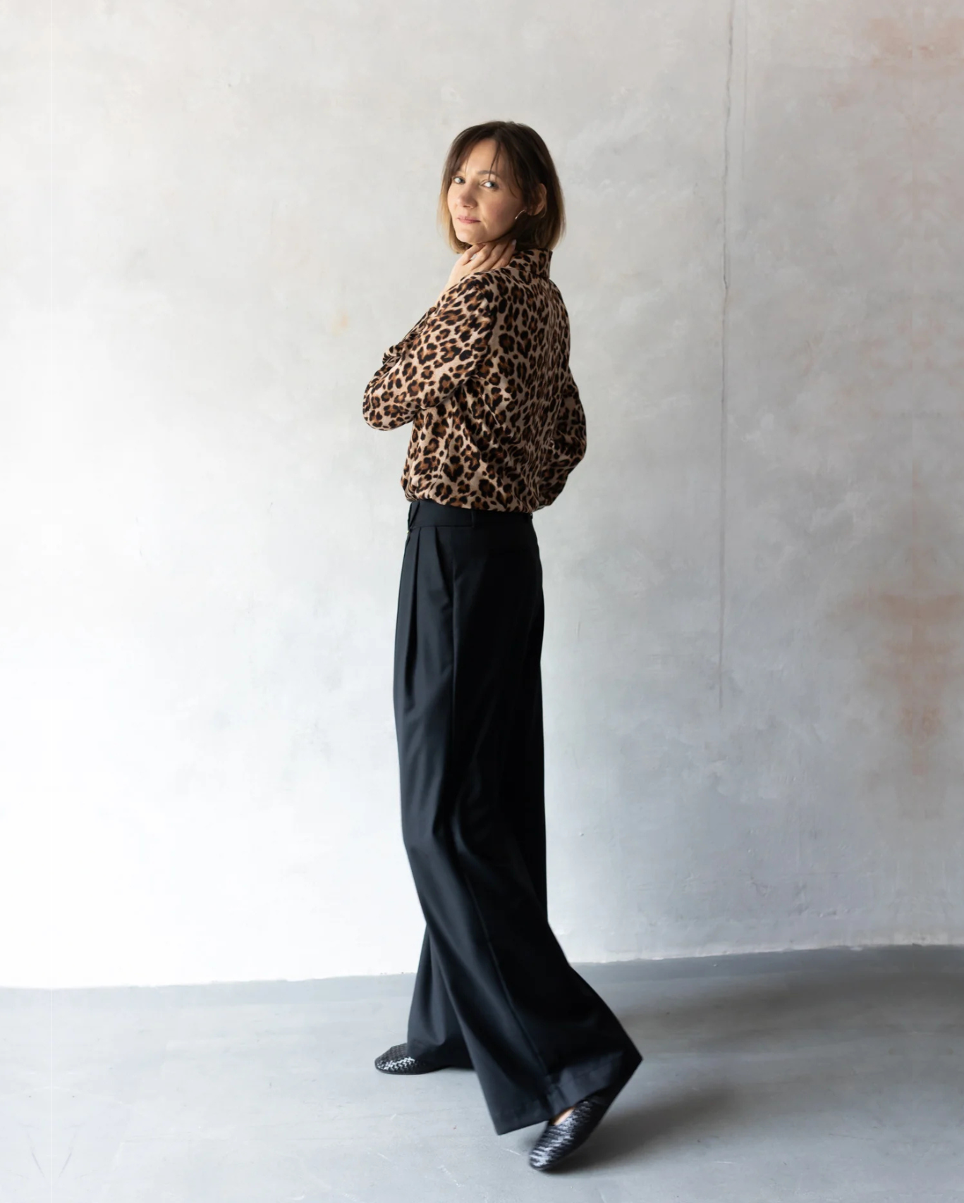 Spodnie Palazzo Black