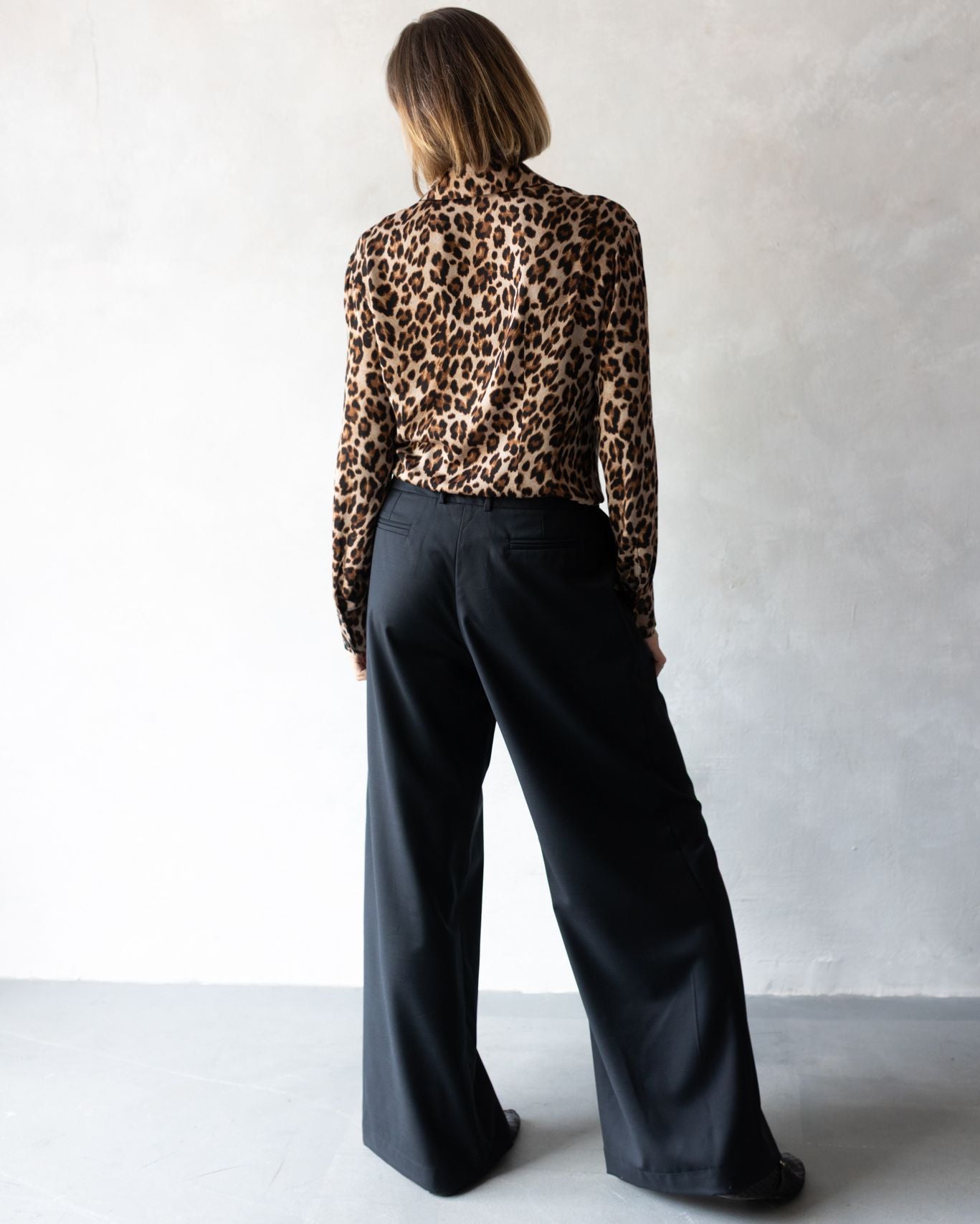 Spodnie Palazzo Black