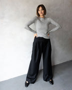 Palazzo Black Trousers