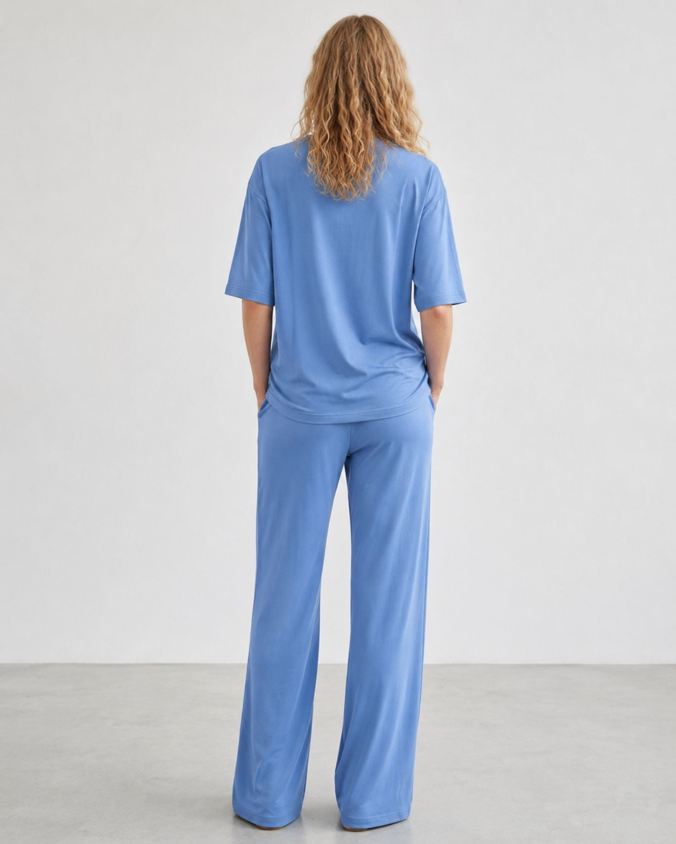 Spodnie Comfy Blue Sky z modalu