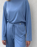 Comfy Blue Sky Modal Blouse